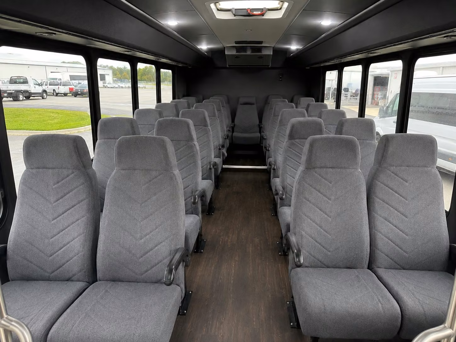 18 passenger minibus inside