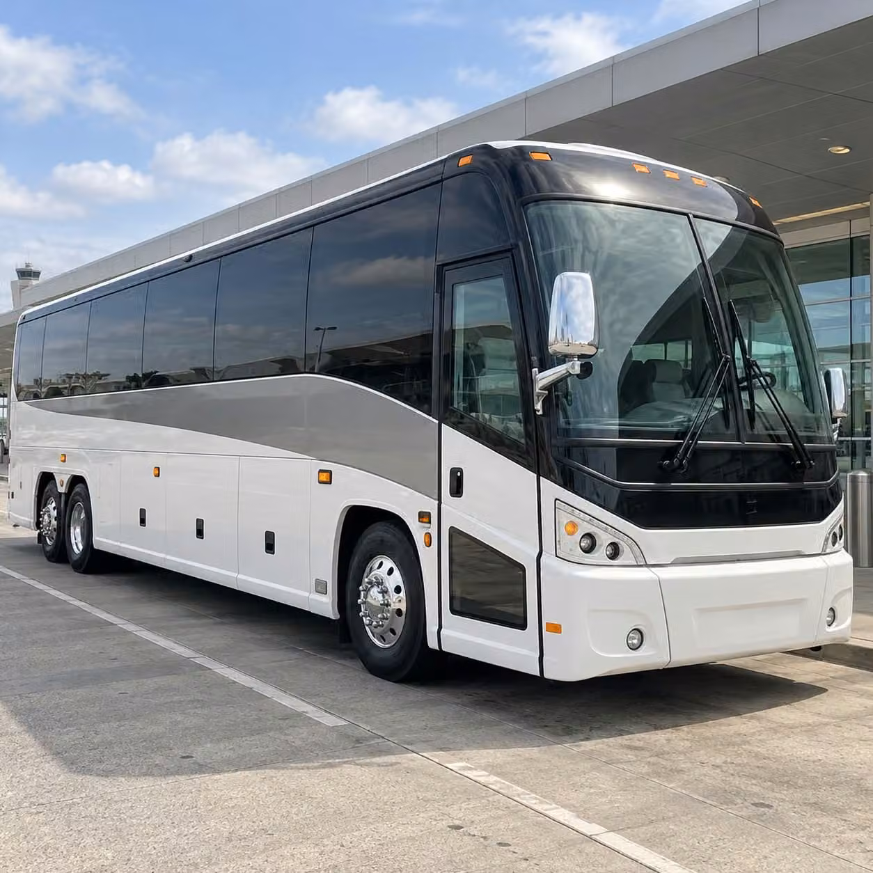 dod approved charter bus transportation for military units passing through fairfield county